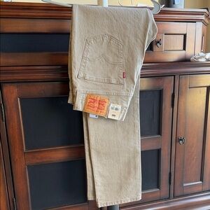 Levi's Khaki Denim Pants